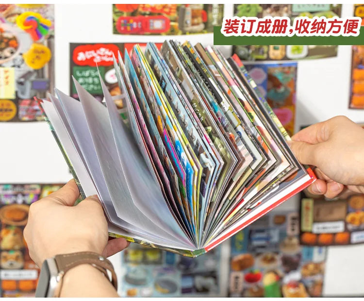 MINKYS 45 Sheets Retro Decorative Stickers – Laptop, Kpop, Toploader, Photocard Sticker Book, Kids Gift & School Stationery