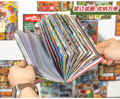 MINKYS 45 Sheets Retro Decorative Stickers – Laptop, Kpop, Toploader, Photocard Sticker Book, Kids Gift & School Stationery