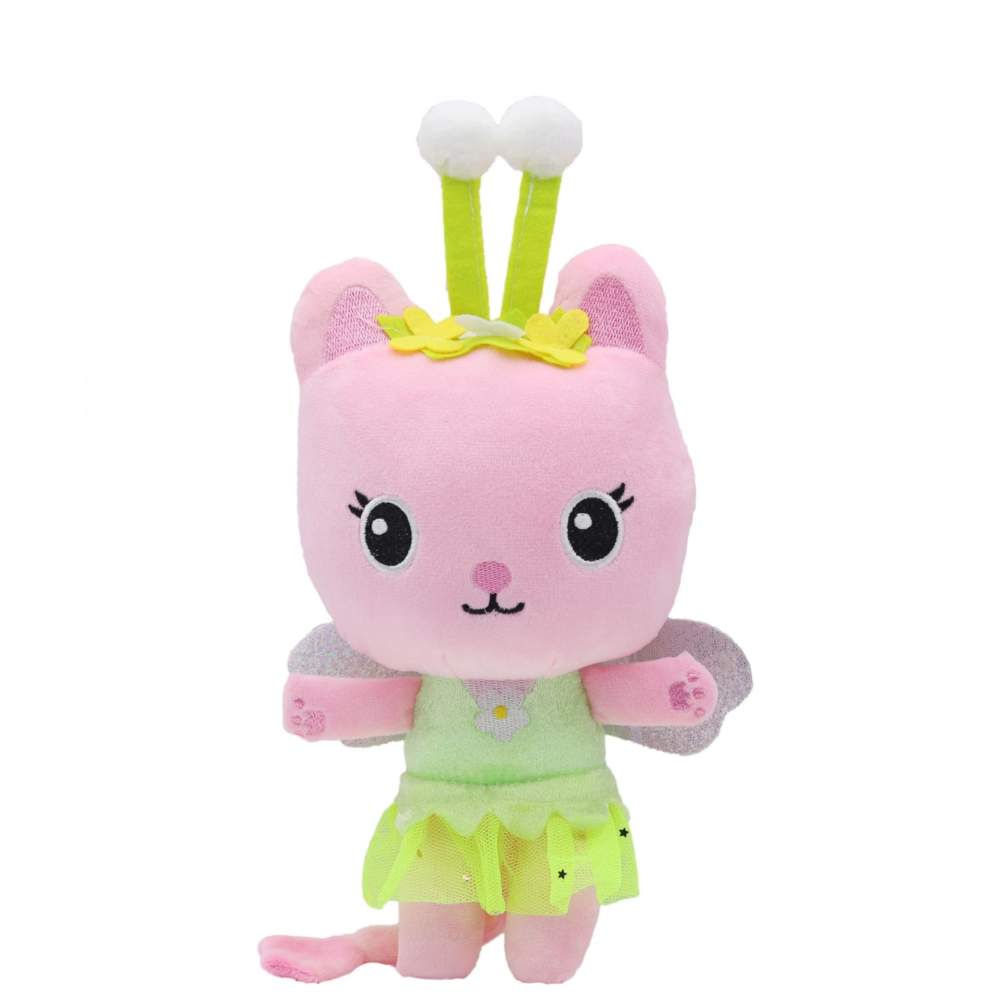 Gabby Dollhouse Plush Toys — Cute Cat & Mermaid Stuffed Dolls for Kids, Cartoon Animal Plushies