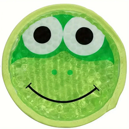 Reusable Cartoon Gel Ice Pack — Dual Hot & Cold Compress for Elbow, Knee & Toothache