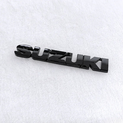 3D ABS Car Rear Badge Sticker – Emblem Decoration for Suzuki Swift, Sport, Jimny, Grand Vitara, Alto, SX4, Alivio & Samurai