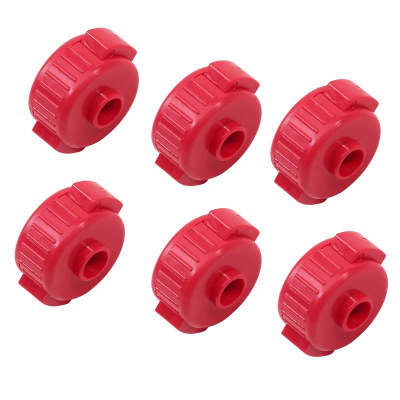 6-Pcs Drum Set Quick Release Caps – Cymbal Nut & Stand Screw Fixing Buckles for Drum Accessories