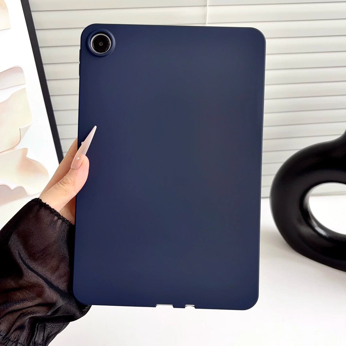Soft Silicone iPad Case - Protective Cover for iPad 7th–12th Gen, Air, Pro 11, A16 and Mini Models