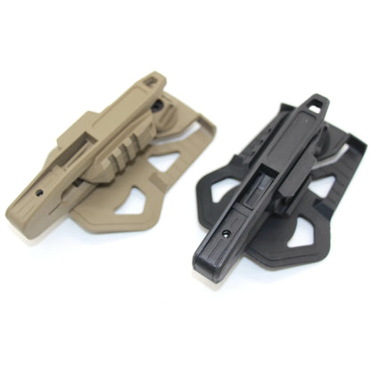 Tactical Gun Holster – Hunting Waist Pistol Case for 9mm Glock, SW40, & 357 with Rail