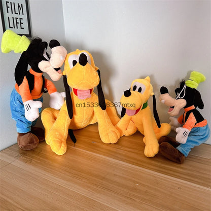 High-Quality Disney Plush Toy Set — Mickey, Minnie, Pluto, Goofy, Daisy & Donald Stuffed Cuddly Dolls for Kids, Home Decor & Gifts