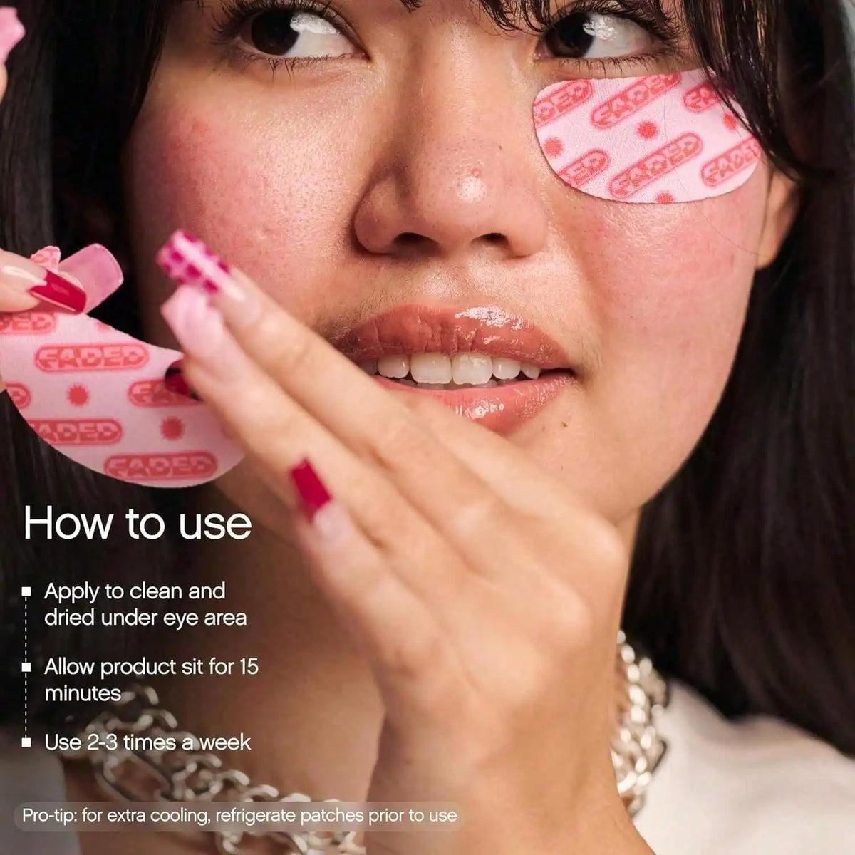 Brightening Facial Mask Patches - Hydrating Dark Circle & Fine Line Care Treatment