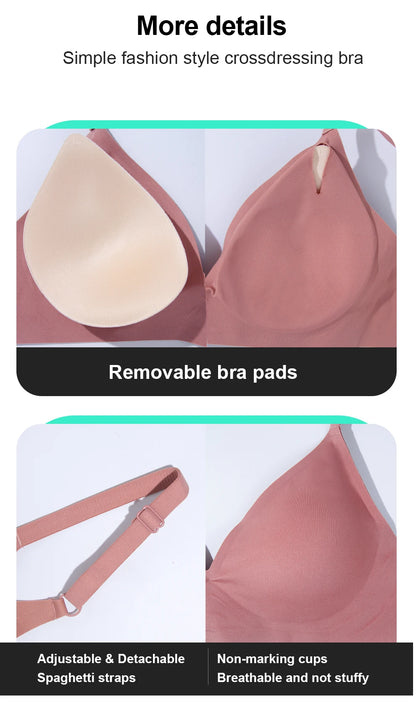 LERVANLA Silicone Fake Chest Pads – Small to Super Large Female Breast Enhancer for Underwear & Display