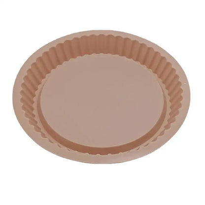 26cm Silicone Cake & Pizza Baking Tray – High-Temperature Mold for Bread, Pie, Toast & Pastry Kitchen Use