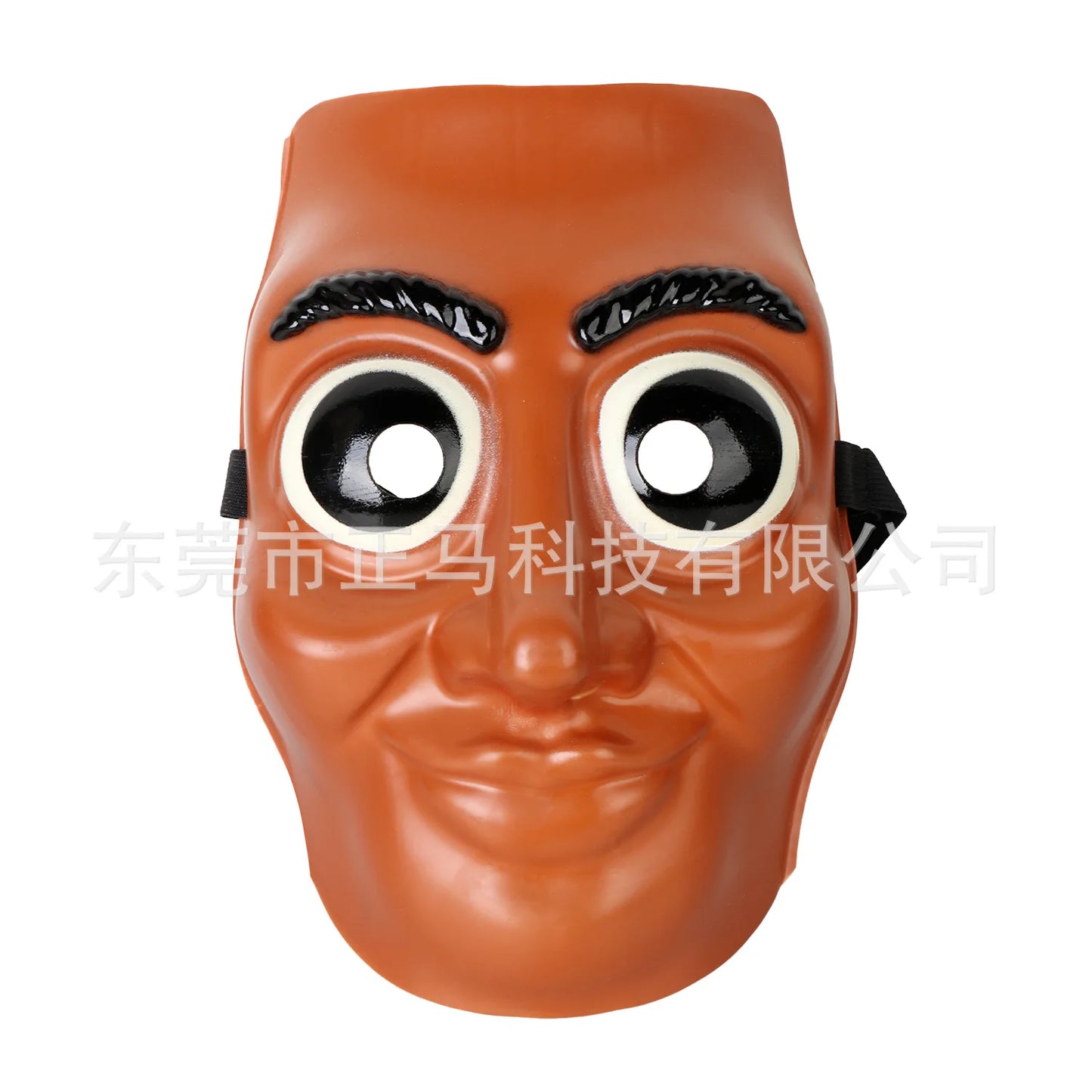 Italian Brainrot Tung Halloween Face Mask — Funny Anime Cosplay Party Accessory