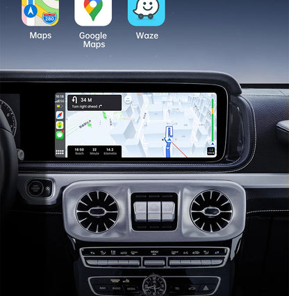 2025 Upgrade Wireless CarPlay & Android Auto AI Box – Dual-Band WiFi Bluetooth Auto Connect for iPhone & Android