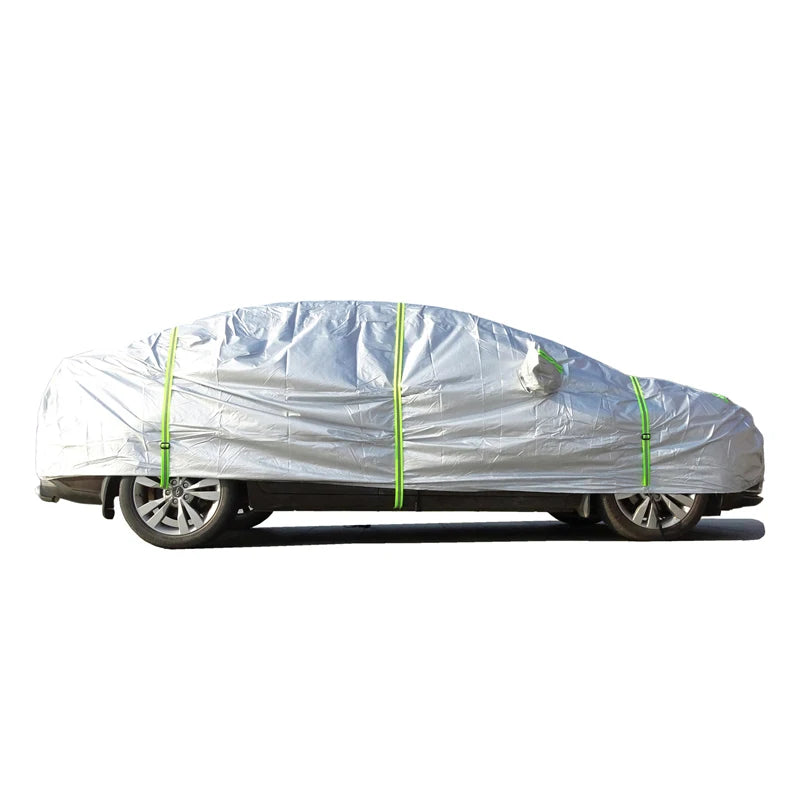 Universal Car Cover - Outdoor Full Exterior Snow Sun Dustproof Protection Cover for Sedan SUV Hatchback Vehicles
