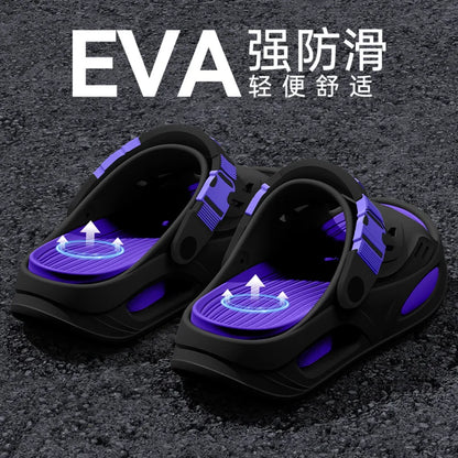 Men's Arch Support Slippers - EVA Anti-Slip Thick Sole Summer Sandals for Driving