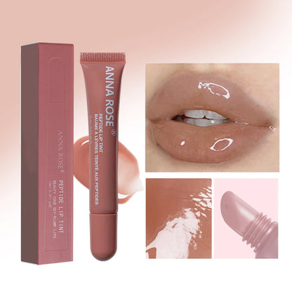 4-Color Lip Balm Set – Long-Lasting Moisturizing Gel with Coffee & Raspberry Lip Care Essence, Perfect Valentine’s Day Gift