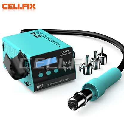 RF4 1000W Fast Desoldering Hot Air Gun - Digital Display Soldering Station for PCB Chip Repair, Intelligent BGA Rework