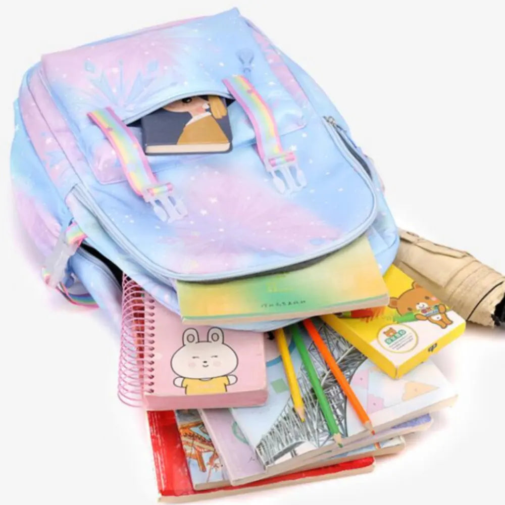 New Barbie Kids School Backpack – Canvas Travel & Laptop Bag for Boys, Girls & Teenagers