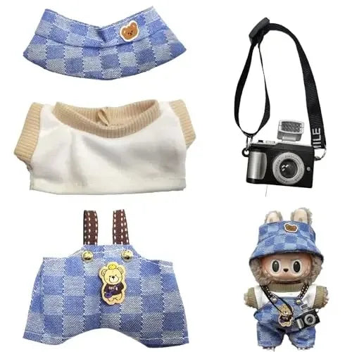 17cm Labubu Doll Clothes Set — Stylish Outfit for 17cm Labubu Dolls