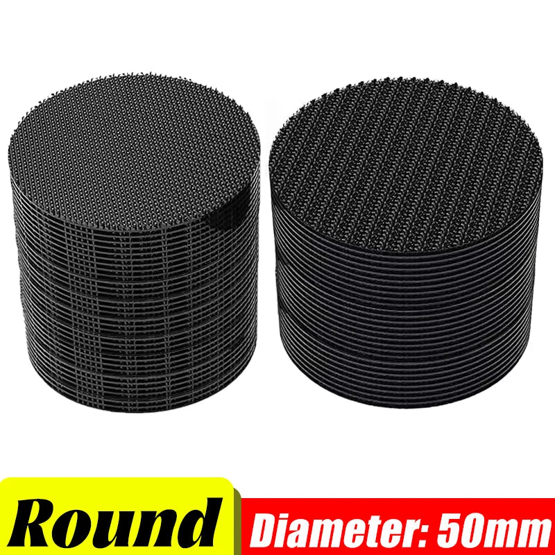 Strong Carpet Fixing Stickers – Self-Adhesive Touch Fastener Grip Tape, Double-Faced Black Mat Patch for Home Floor, Anti-Skid