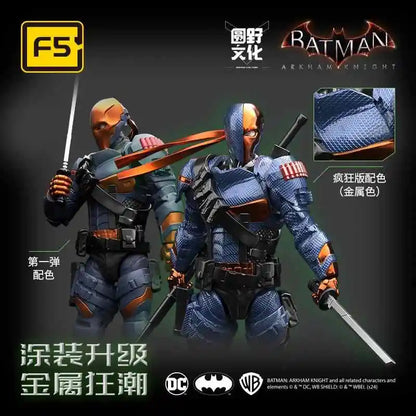 Batman Arkham Knight Joker V8.04 Building Blocks - Dark Knight Deathstroke Red Hood Action Figure Model Toy Set