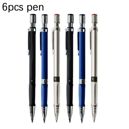2.0mm Mechanical Pencil Set with 2B Black & Color Lead Refills – Automatic Drawing, Sketching & Writing Pencils for School & Art