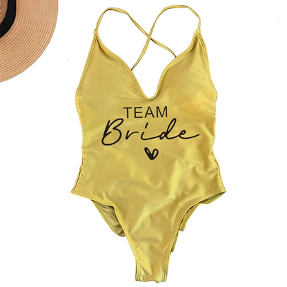 Women's Padded One Piece Swimsuit - Sexy Plus Size Beachwear Bathing Suit for Summer & Bachelorette Parties