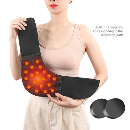 Thermal Magnetic Neck Support Belt - Soft Neck Warmer Brace for Comfort and Relaxation
