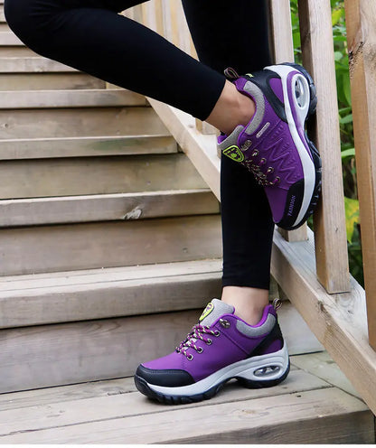 Women’s Sports Shoes – Platform Sneakers, Non-Slip Hiking & Running Shoes, Casual Low Top Footwear for Outdoor Activities