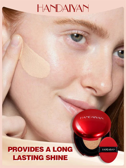 Air Cushion Foundation – Light Natural Moisturizing Concealer, Whitening, Oil-Control, Long-Lasting Base Makeup for Women (Korean Cosmetic)