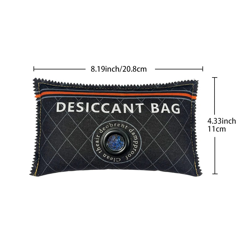 Car & Home Dehumidifier Bag – Reusable Silica Gel Moisture Absorber for Wardrobe, Shoes, Cabinets