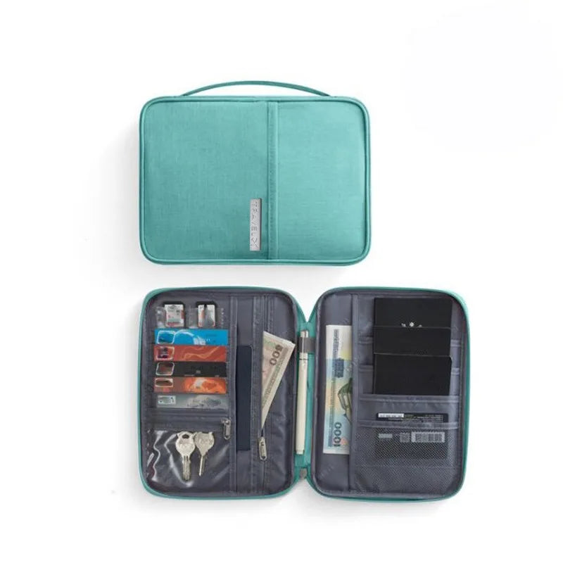 Hot Travel Wallet Family Passport Holder – Creative Waterproof Document Organizer & Cardholder Travel Accessories