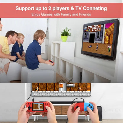 Retro Handheld Game Console | Portable Player with 620 Built-in Classic Games & Rechargeable Battery