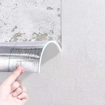 Linen 3D Foam Self-Adhesive PVC Wallpaper - Solid Color, Thickened Waterproof Wall Stickers for Home Renovation & Decor