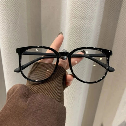 Transparent Round & Square Blue Light Blocking Glasses for Men & Women – Anti-Glare Computer Eyewear
