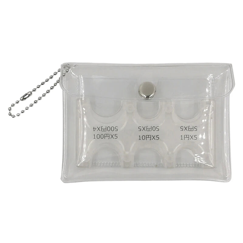 Coin Dispenser Wallet Organizer – Mini Japan Coin Holder for Car, Coin Changer & Storage Purse