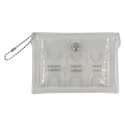 Coin Dispenser Wallet Organizer – Mini Japan Coin Holder for Car, Coin Changer & Storage Purse