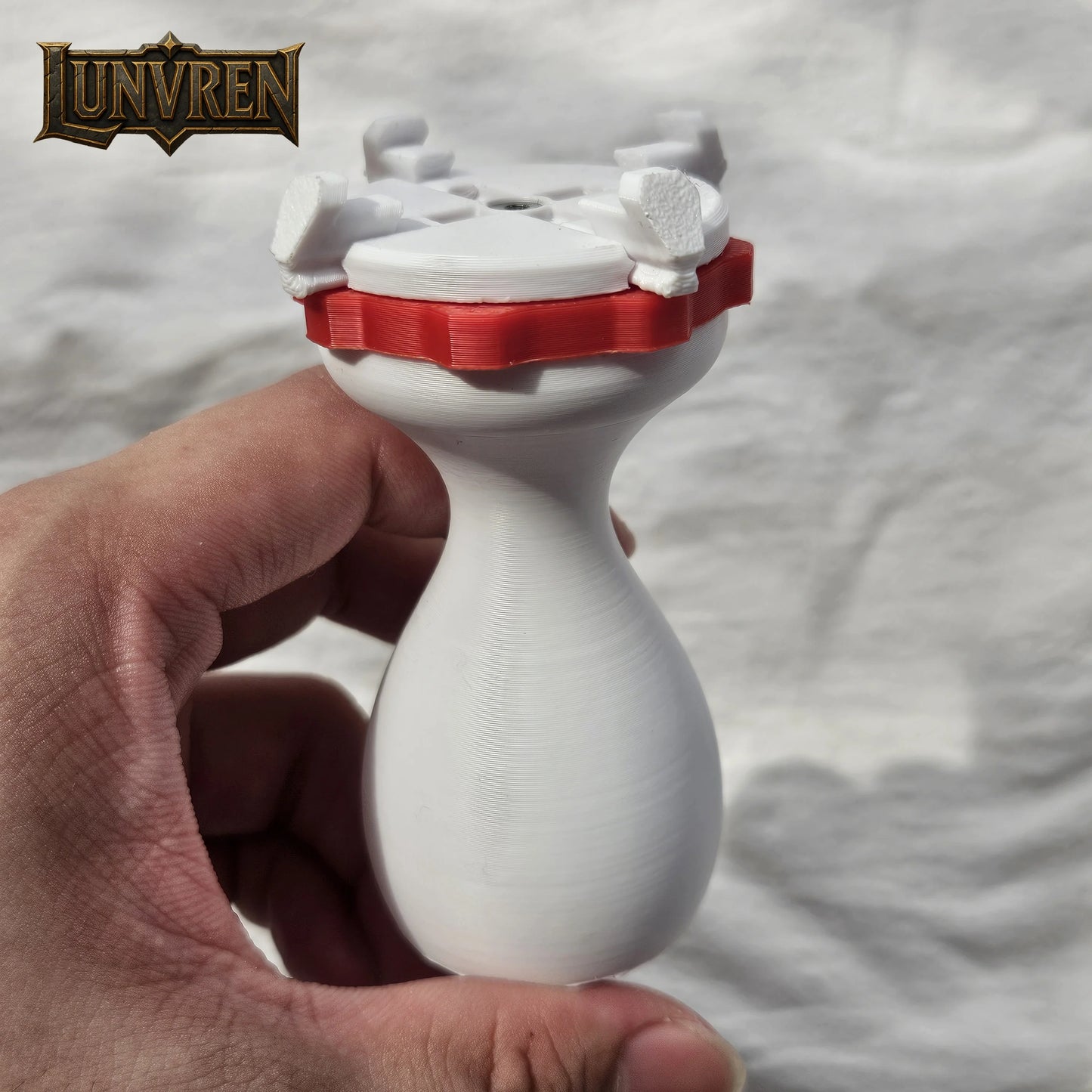 Ergonomic Miniature Painting Handle – Compatible with 20–50mm Bases for 40K, D&D & Tabletop Hobby Miniature Painting