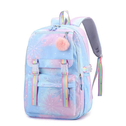New Barbie Kids School Backpack – Canvas Travel & Laptop Bag for Boys, Girls, & Teenagers