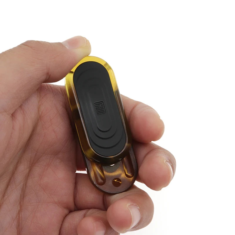 Gao Studio Get Rich Fidget Push Slider – Anti-Stress Magnetic Spinning Top, Crisp Sound EDC Toy for ADHD, Gift Idea