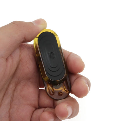 Gao Studio Get Rich Fidget Push Slider – Anti-Stress Magnetic Spinning Top, Crisp Sound EDC Toy for ADHD, Gift Idea