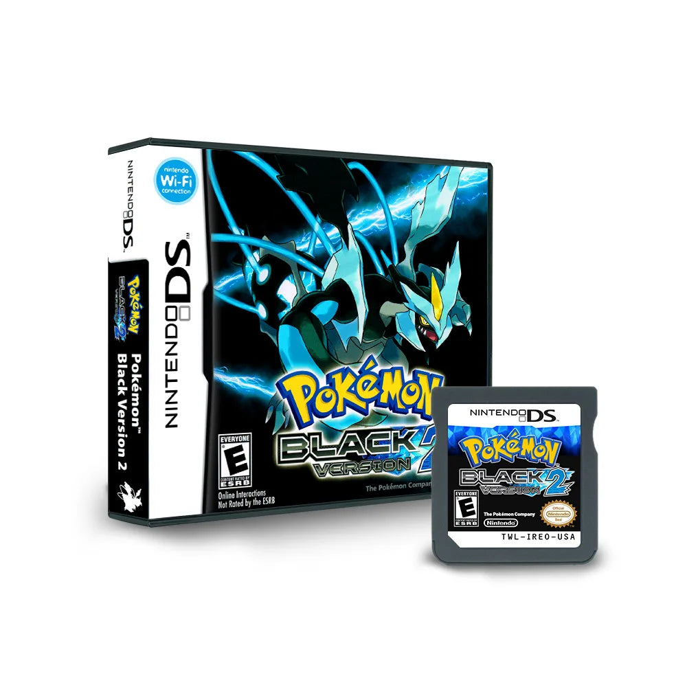DS R4 Game Card — Pokémon Gold, Heart, Silver, Soul, Platinum English Version for DS, 3DS, NDSi & NDS Lite
