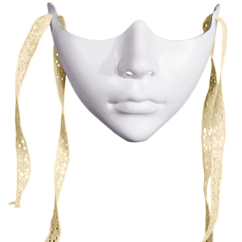Adult Mechanical Half-Face Masquerade Mask — Cosplay & Halloween Dress-Up Prop for Men & Women Gift
