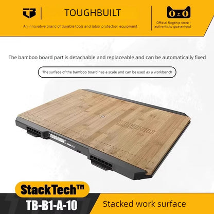 TOUGHBUILT All-in-One Tool Box - Waterproof Stackable Rolling Storage Case for Electricians, Camping & Vehicle Repair