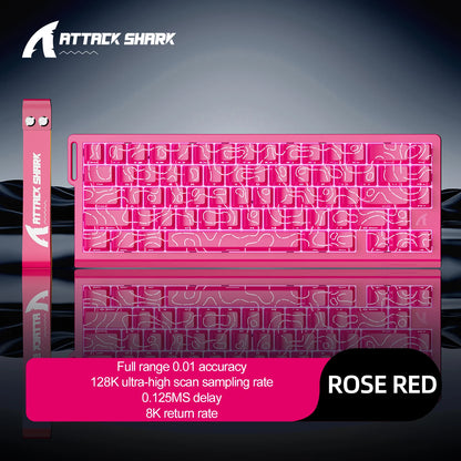 ATTACK SHARK X68HE Magnetic Gaming Keyboard - X68 Pro Rapid Trigger 8000Hz Mechanical Keyboard