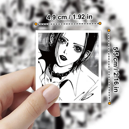 Anime NANA Sticker Pack - 30/60/180PCS Waterproof Graffiti Decals for Phone, Laptop & DIY Decoration