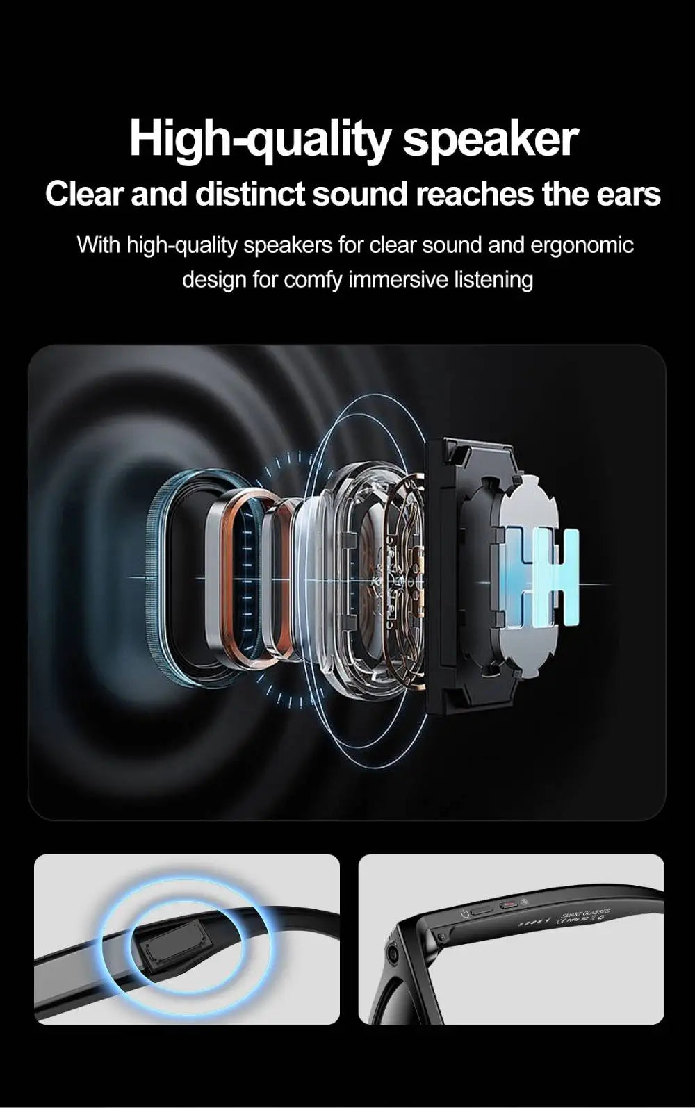 2025 Xiaomi Smart Glasses — AI Interactive Translation & Photography Video Smart Sunglasses for iOS & Android