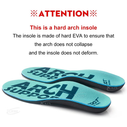 Arch Support Insoles - Orthopedic Shoe Inserts for Men and Women, Sizes 35-46