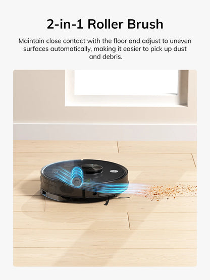 ILIFE A20 Robot Vacuum and Mop Combo – LiDAR Navigation, 3000Pa Suction, Smart Mapping, App/Alexa Control, Ideal for Pet Hair