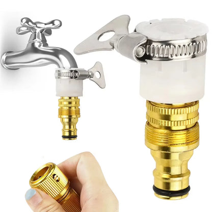 Universal Faucet Connector - Water Pipe Adapter for Garden Watering & Car Washing