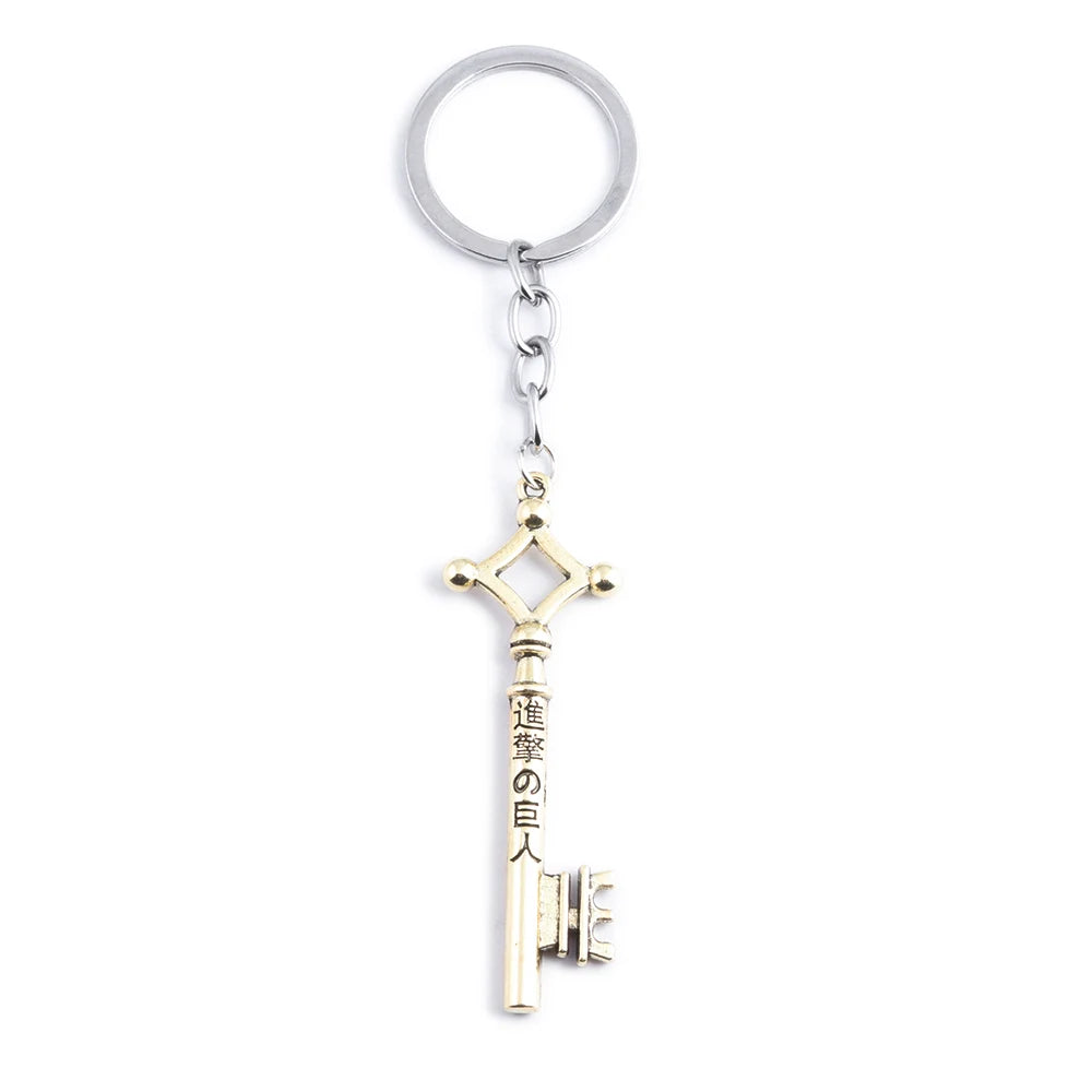 Anime Wings of Liberty Scouting Legion Keychain – Cosplay Alloy Pendant Keyring for Backpack, Men & Women Fan Gift