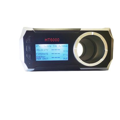 LCD Screen Bullet Firing Speed Chronograph HT6000 – Shooting Velometer for Air Gun, Paintball Gun, and Smart Speed Tester with APP
