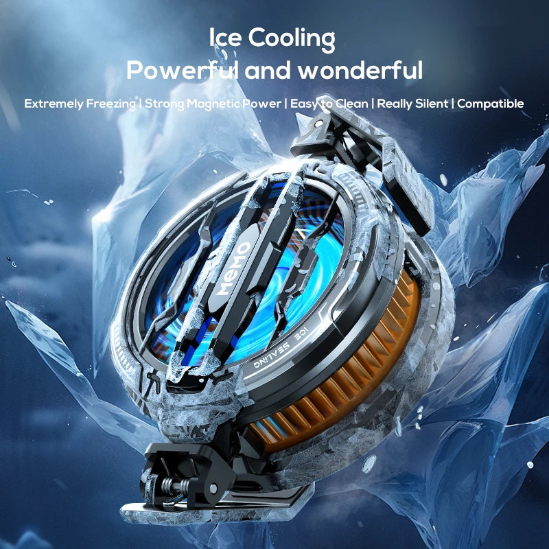 MEMO CX08 CX07 CX04 DLA6 Magnetic Semiconductor Mobile Phone Cooler – Fast Cooling Radiator for Phones
